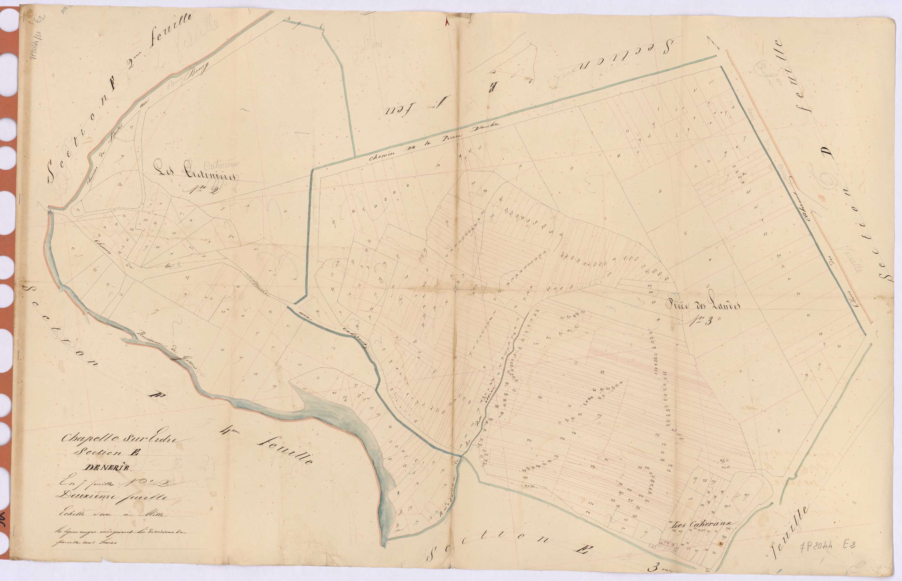 La Chapelle-sur-Erdre - Section E2 Denerie (section de La)