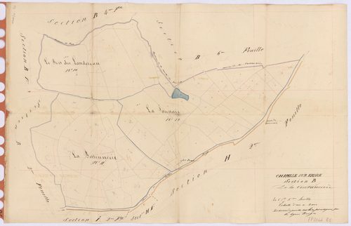 La Chapelle-sur-Erdre - Section B5 Coutancière (section de La)
