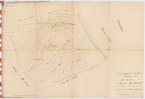La Chapelle-sur-Erdre - Section C4 Bourg (section du)