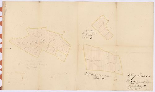 La Chapelle-sur-Erdre - Section D4 (développement) Haye (section de La) ; développement des parties A, B et C