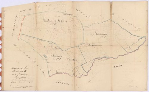 La Chapelle-sur-Erdre - Section E4 Denerie (section de La)