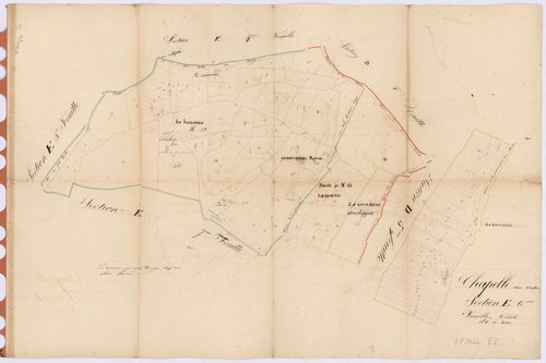 La Chapelle-sur-Erdre - Section E6 Denerie (section de La)