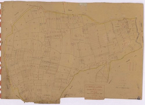 La Chapelle-sur-Erdre - Section A3 Brosse (section de La) ; 396-733