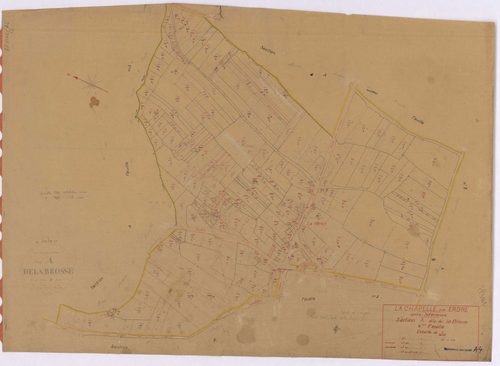 La Chapelle-sur-Erdre - Section A4 Brosse (section de La) ; 734-938