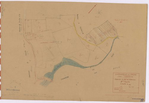 La Chapelle-sur-Erdre - Section A9 Brosse (section de La) ; 2667-2728