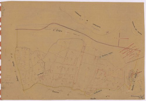 La Chapelle-sur-Erdre - Section C2 Bourg (section du) ; 201-295