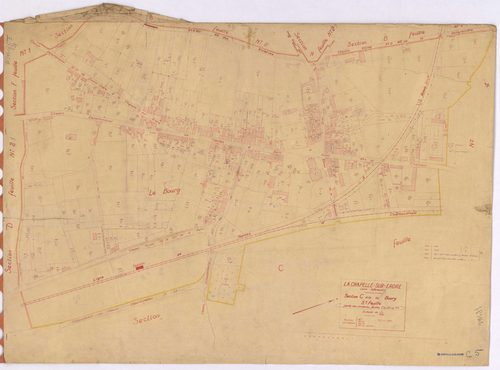 La Chapelle-sur-Erdre - Section C5 Bourg (section du) ; 753-1040