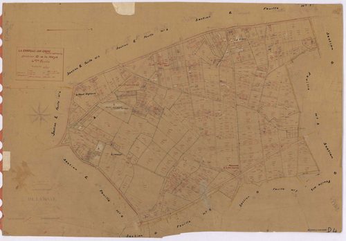 La Chapelle-sur-Erdre - Section D4 Haye (section de La) ; 8836-1410