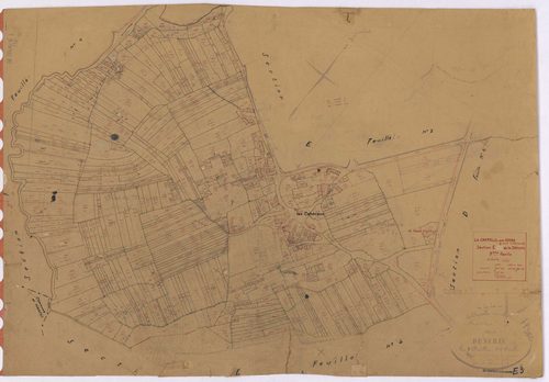 La Chapelle-sur-Erdre - Section E3 Dênerie (section de La) ; 483-902