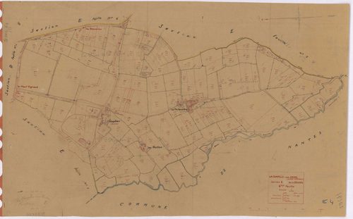 La Chapelle-sur-Erdre - Section E4 Dênerie (section de La) ; 904-1075