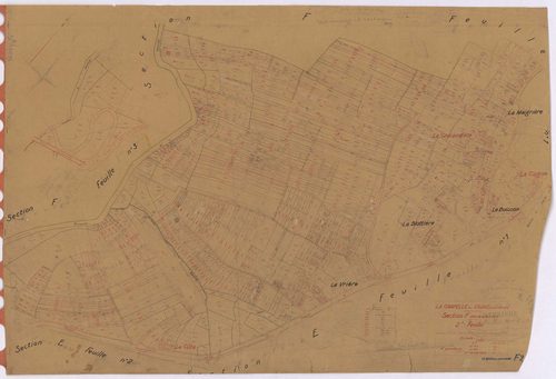 La Chapelle-sur-Erdre - Section F2 Verrière (section de La) ; 298-870
