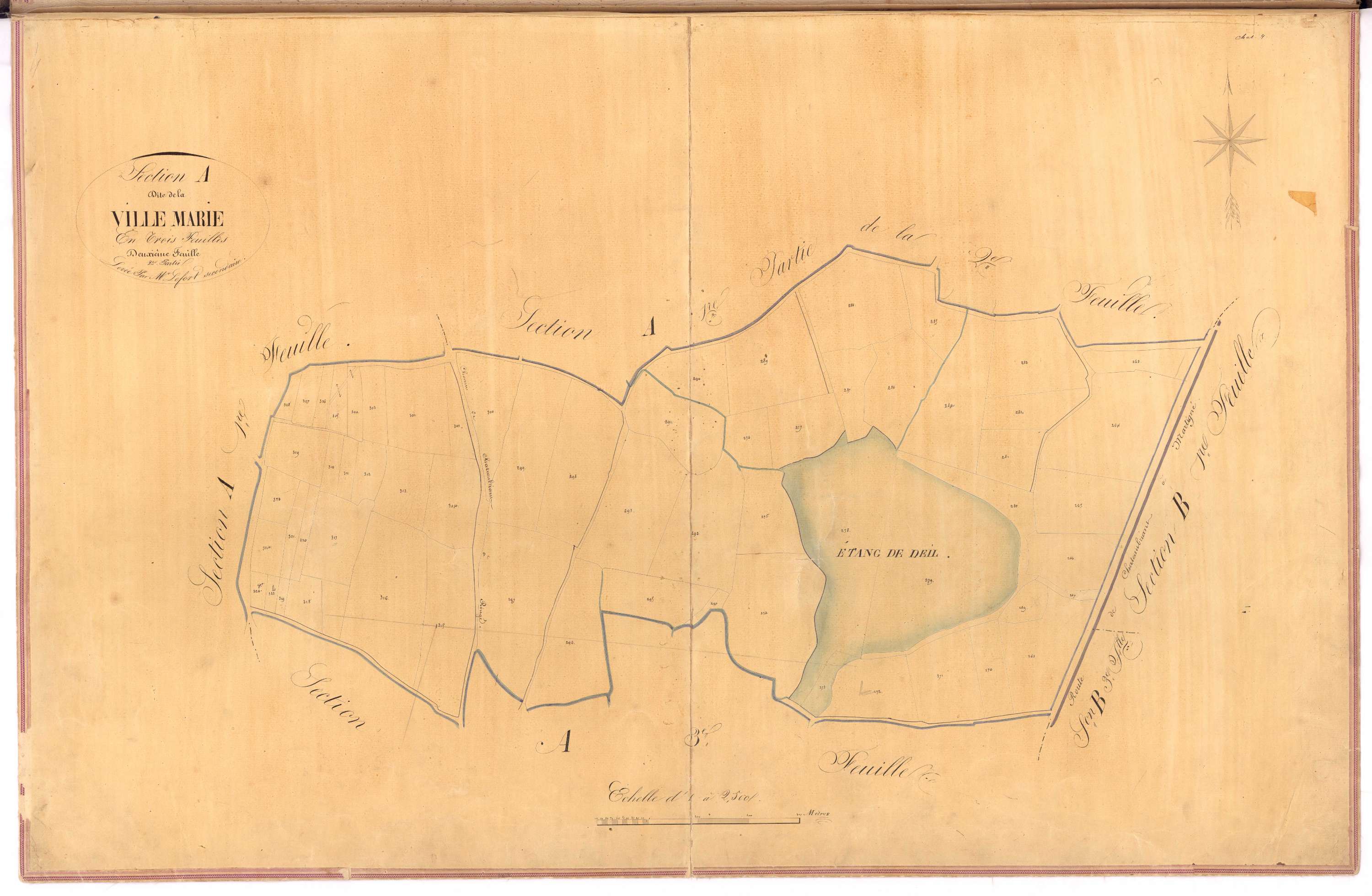 Châteaubriant - Section A2 Ville Marie (section de La)