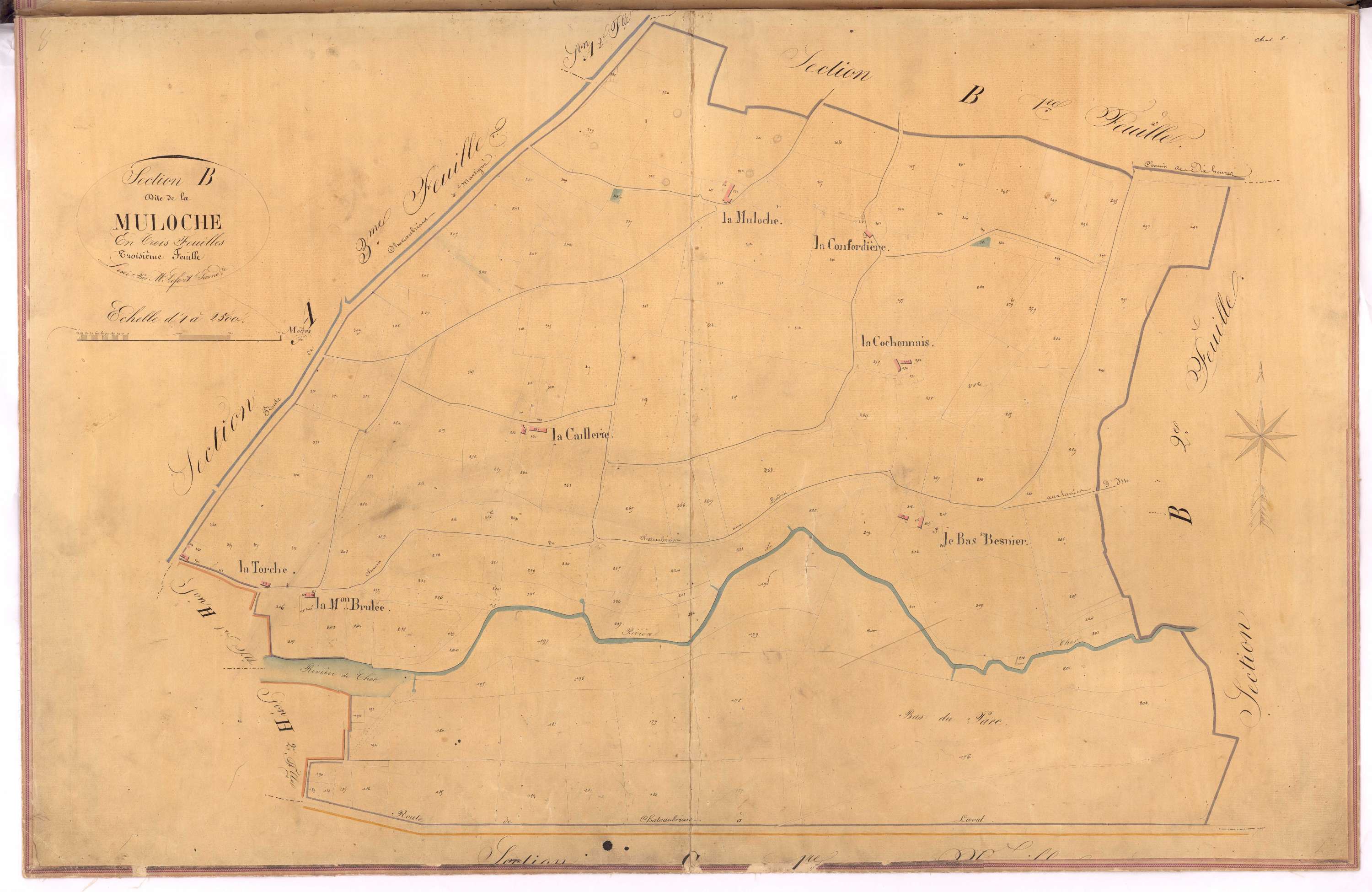 Châteaubriant - Section B3 Muloche (section de La)