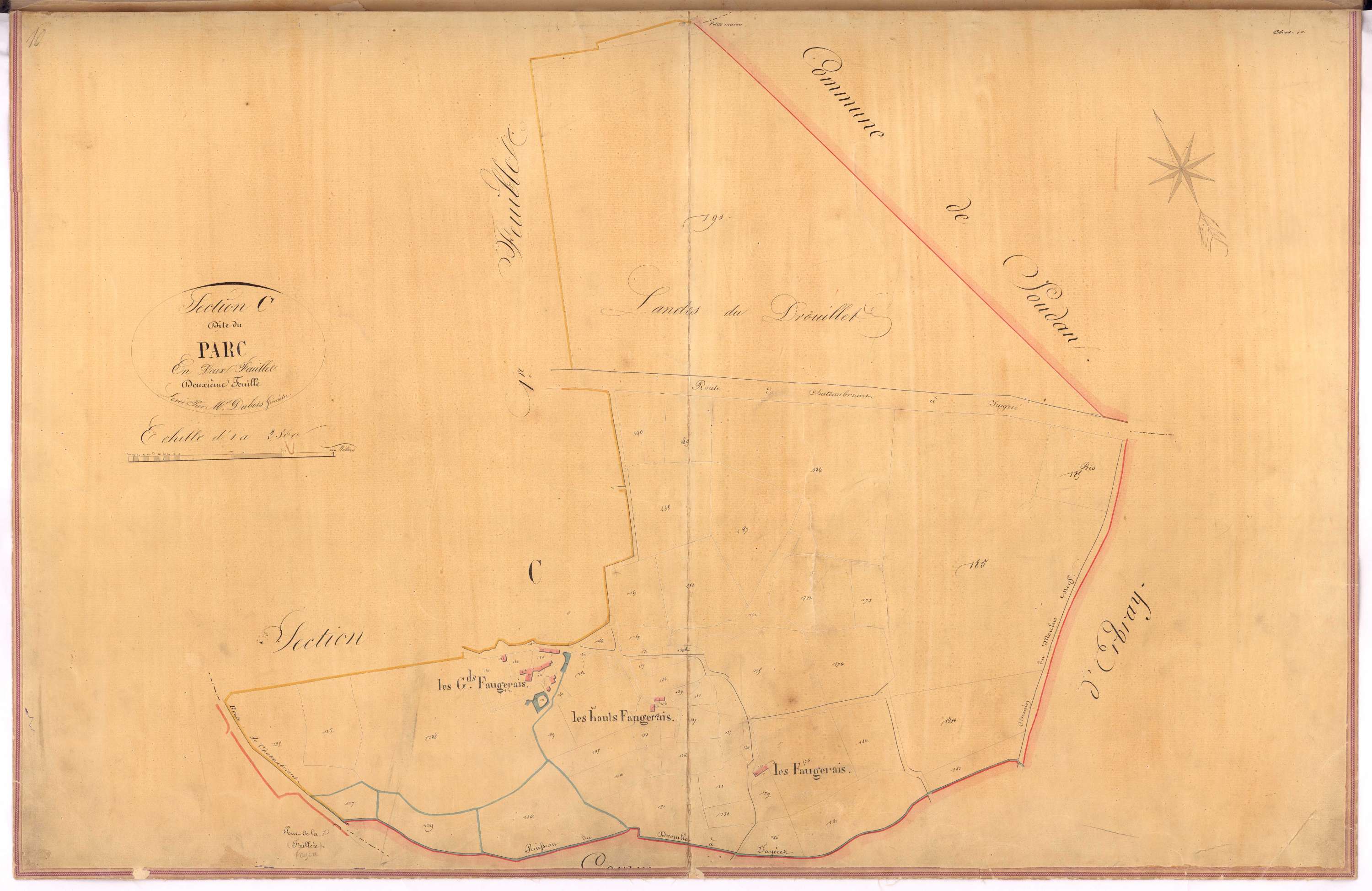 Châteaubriant - Section C2 Parc (section du)