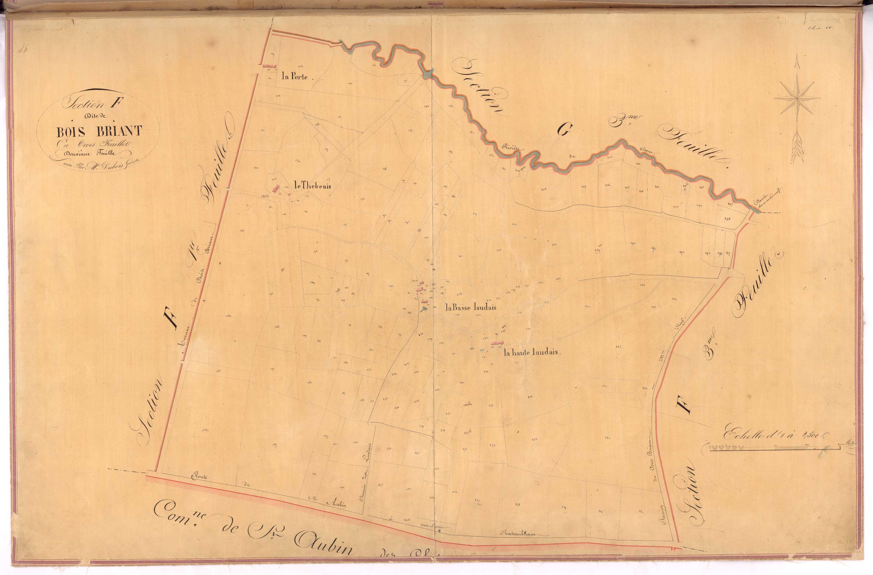 Châteaubriant - Section F2 Bois Briant (section de)