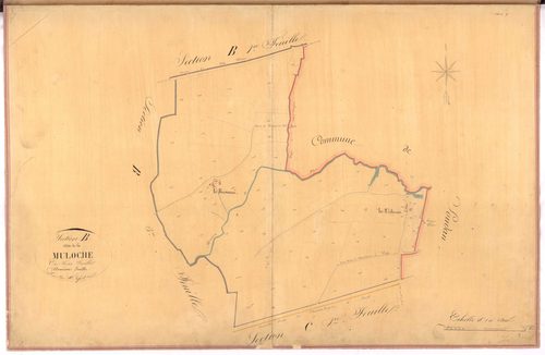 Châteaubriant - Section B2 Muloche (section de La)