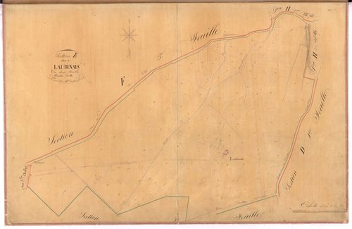 Châteaubriant - Section E1 Laubinais (section de)