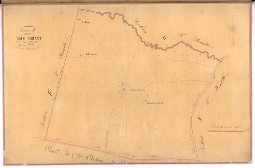 Châteaubriant - Section F2 Bois Briant (section de)