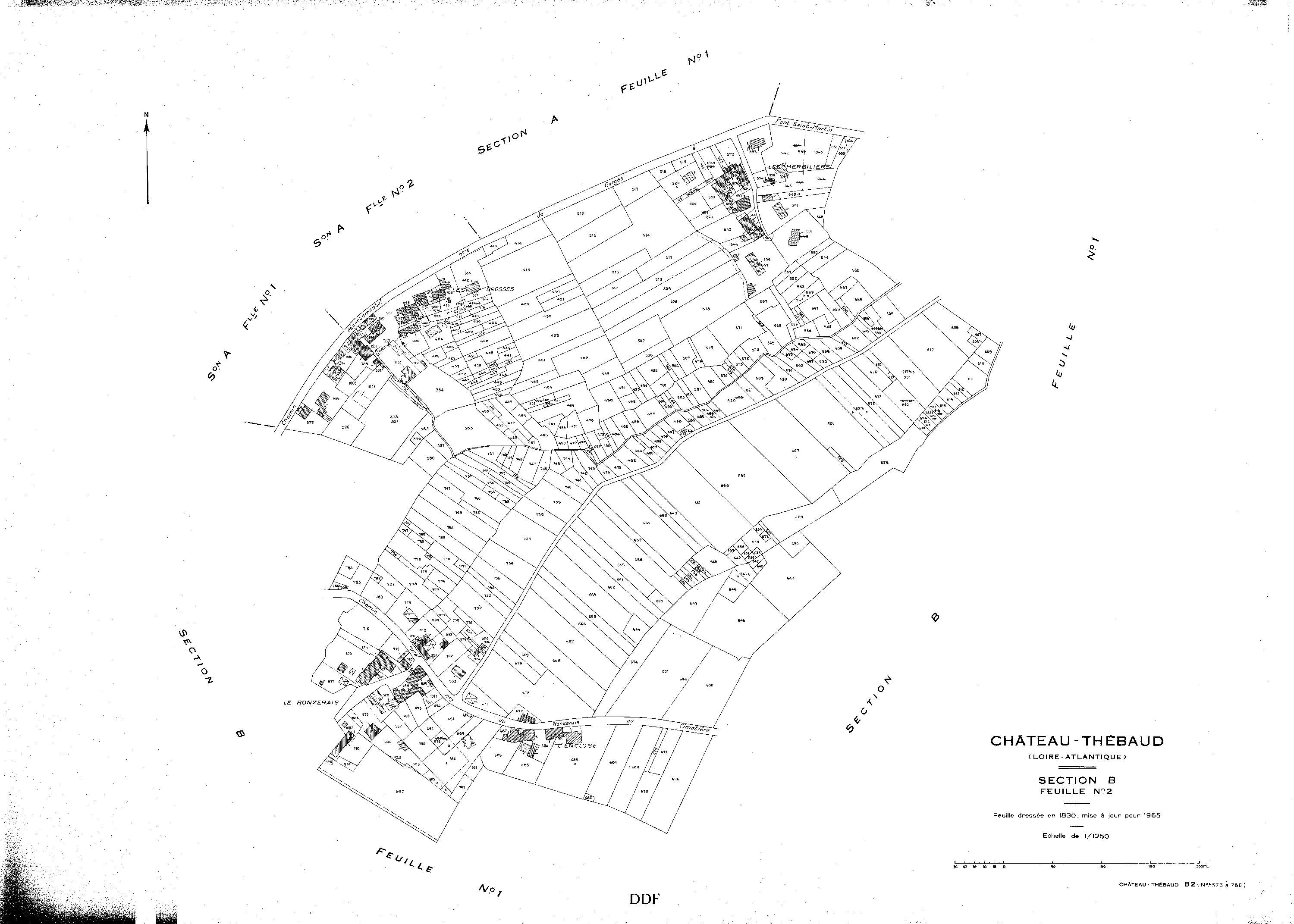 Château-Thébaud - Section B2 373-786