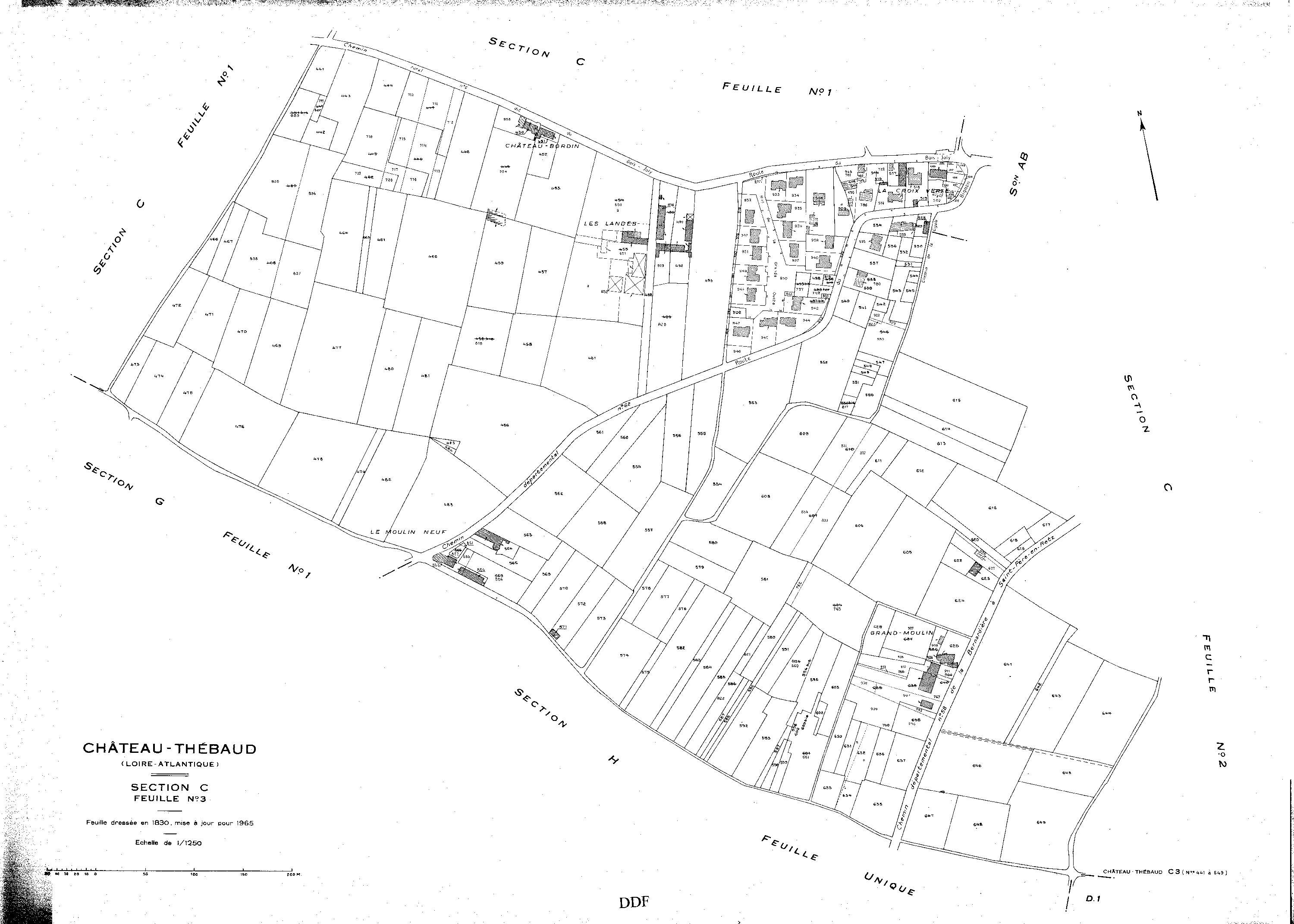 Château-Thébaud - Section C3 441-649