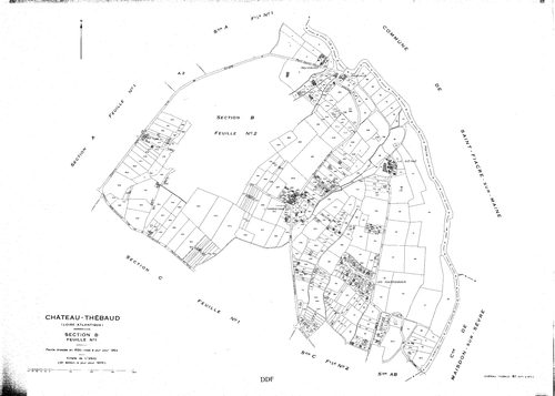 Château-Thébaud - Section B1 1-372