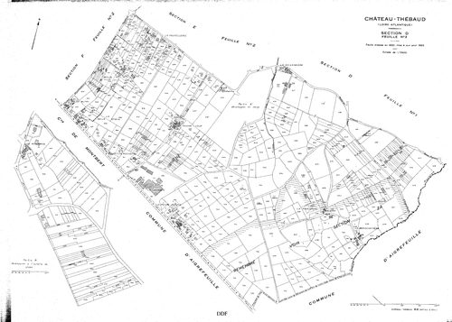 Château-Thébaud - Section D2 341-954