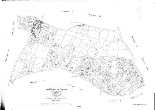 Château-Thébaud - Section E1 1-530