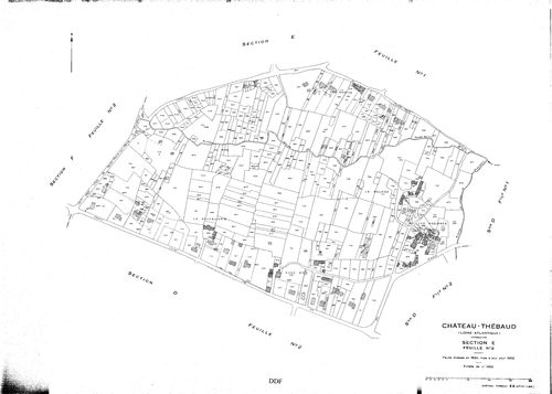 Château-Thébaud - Section E2 531-912