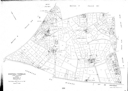 Château-Thébaud - Section F2 527-991
