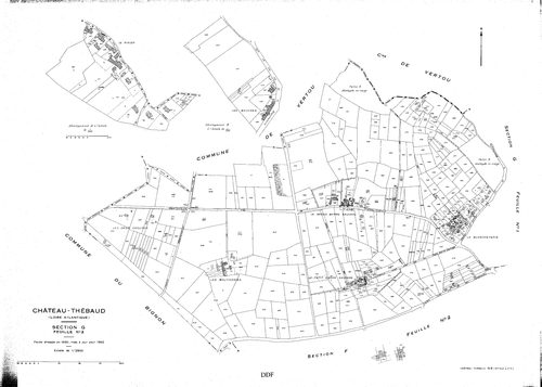 Château-Thébaud - Section G2 345-673