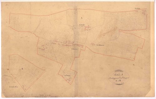 Château-Thébaud - Section A (développement) Moulinier (section du)