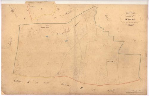 Château-Thébaud - Section C3 Bourg (section du)
