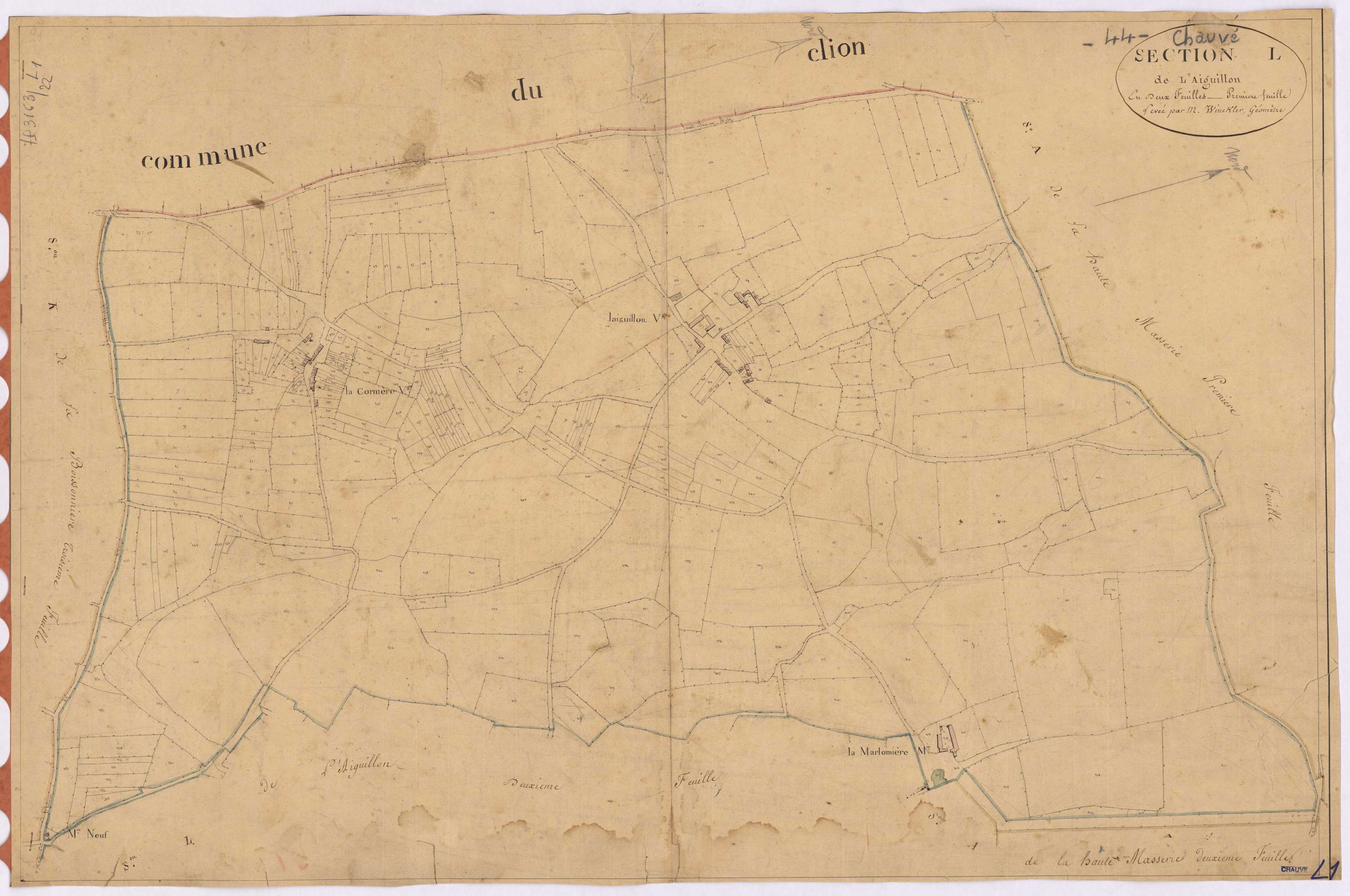 Chauvé - Section L1 Aiguillon (section de l')