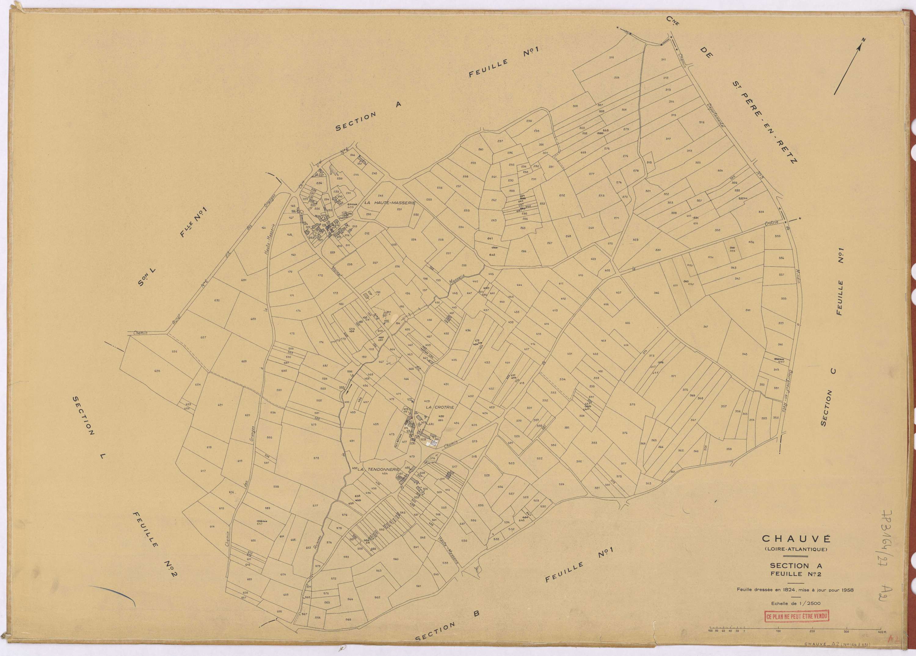 Chauvé - Section A2 164-631
