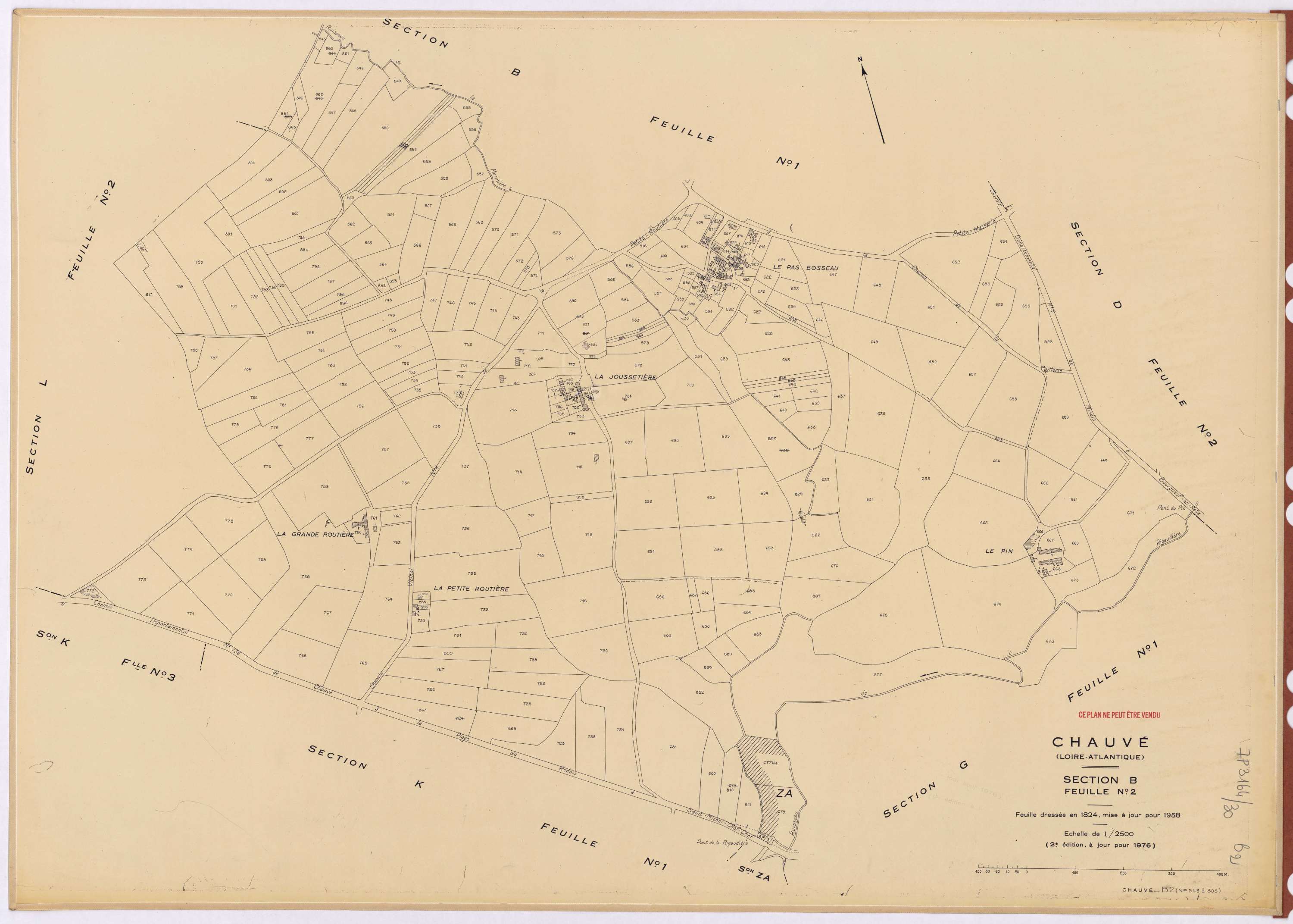 Chauvé - Section B2 543-806