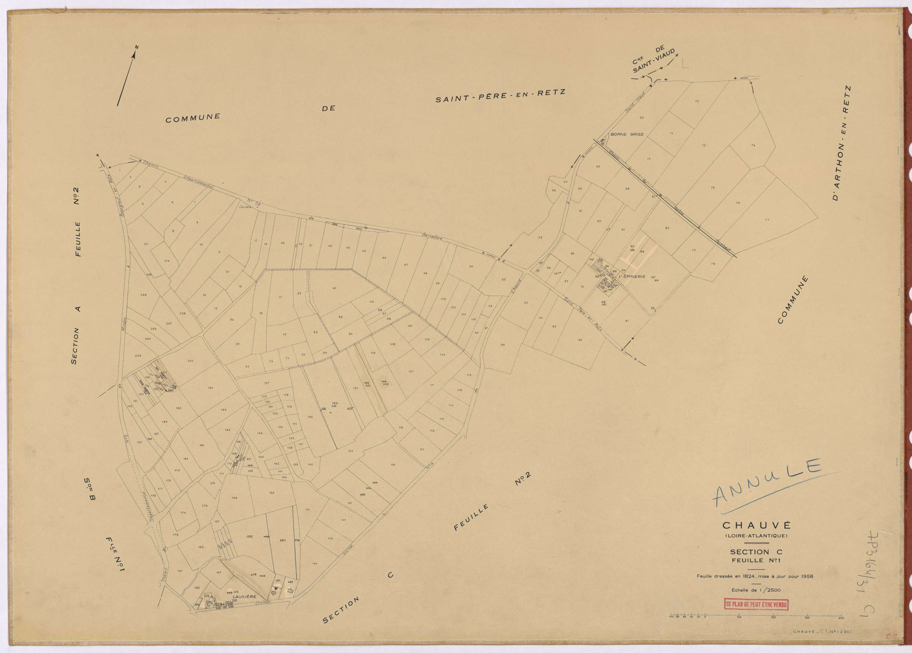 Chauvé - Section C1 1-211