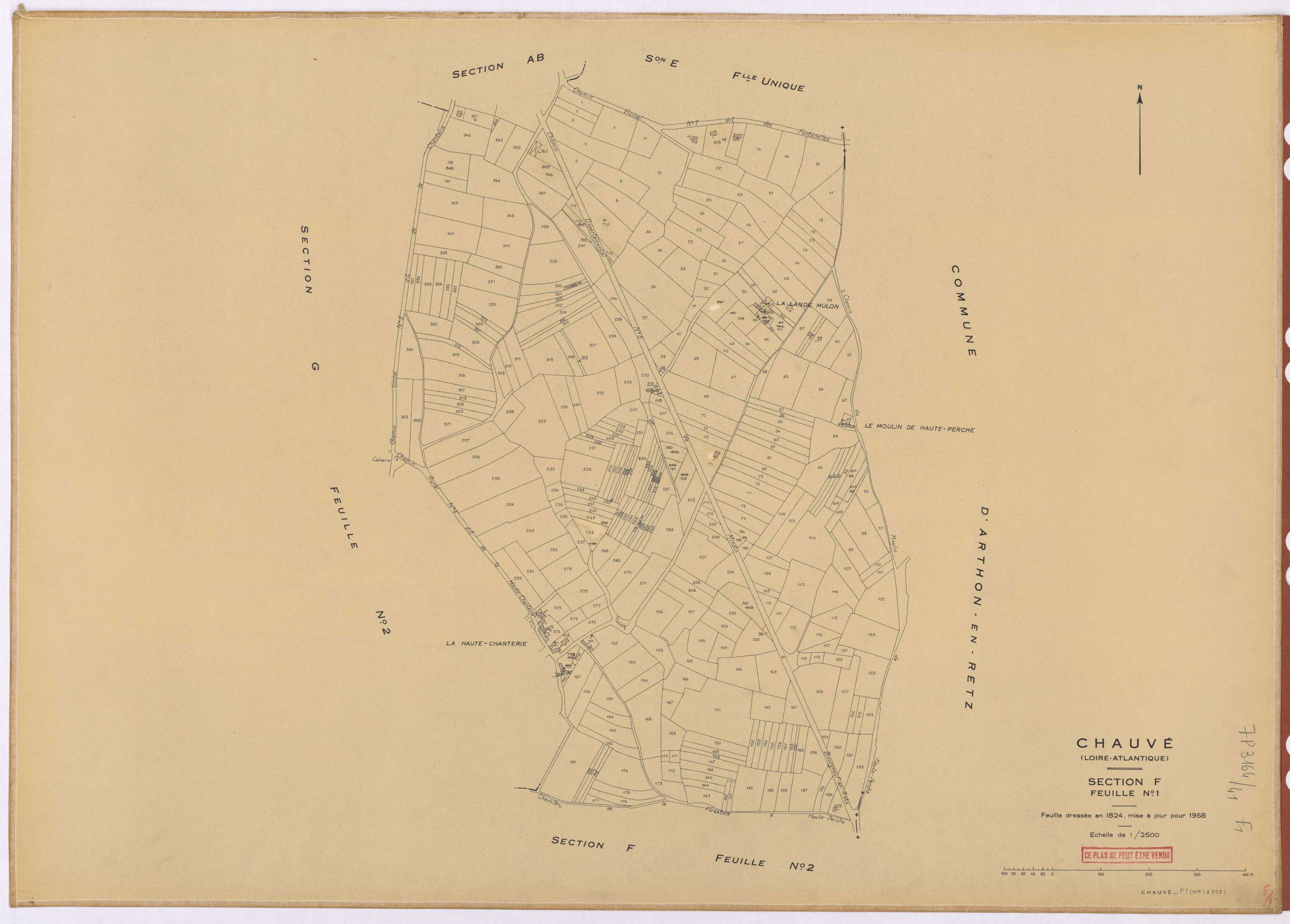 Chauvé - Section F1 1-353