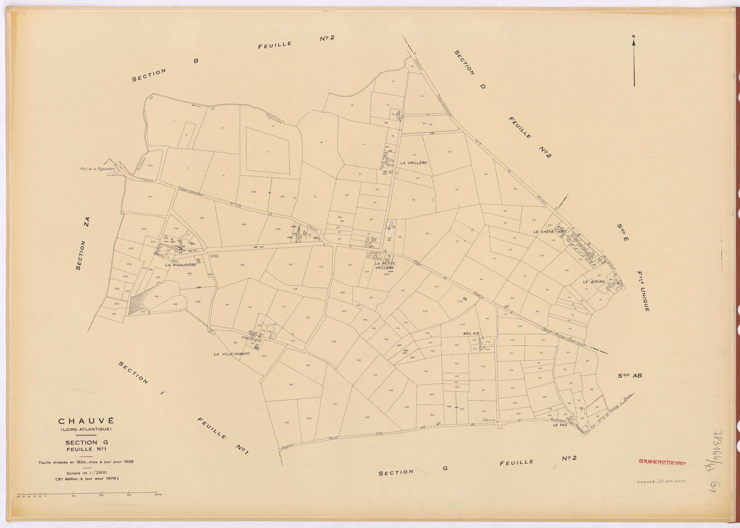 Chauvé - Section G1 1-212