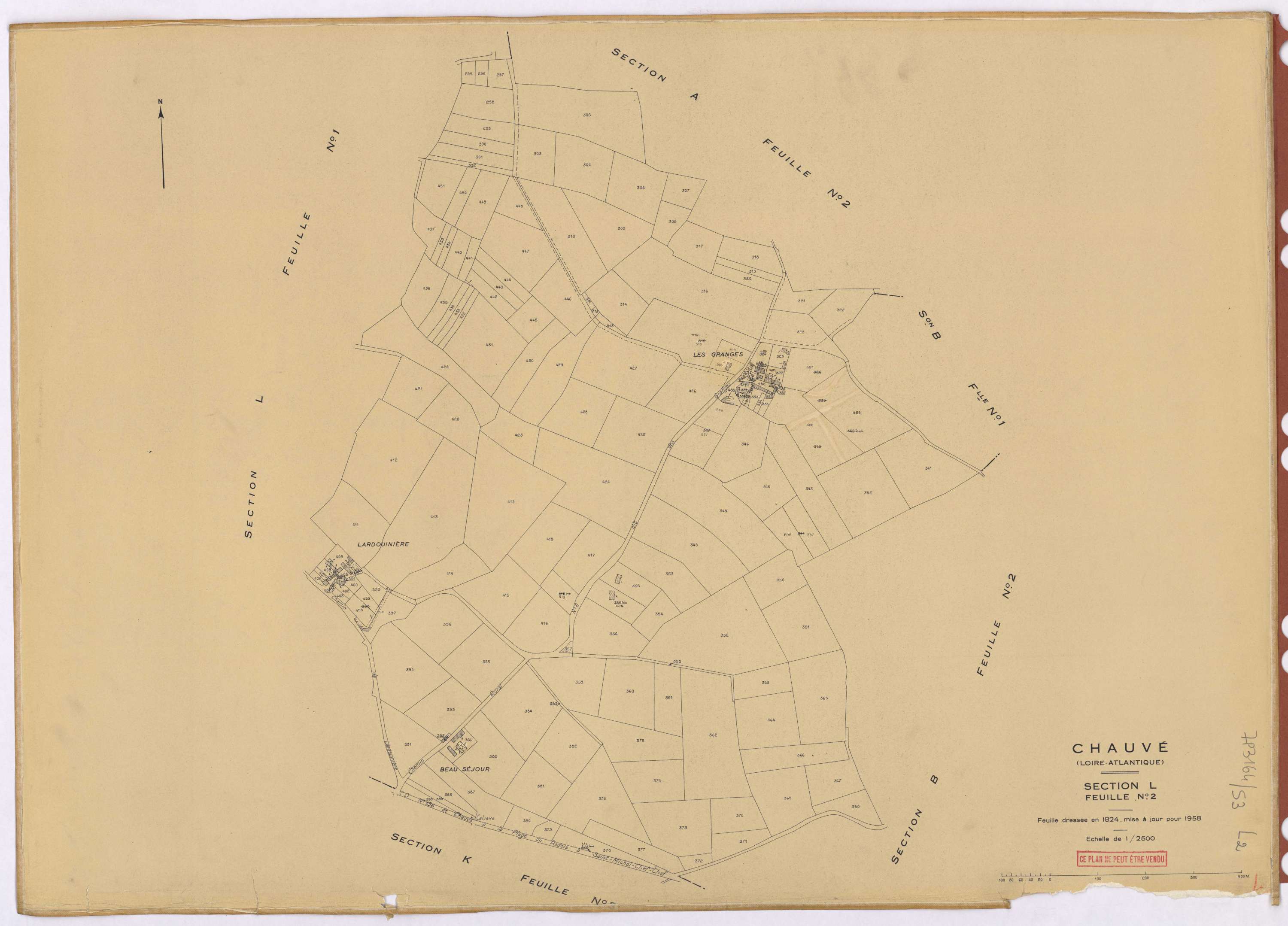 Chauvé - Section L2 295-451
