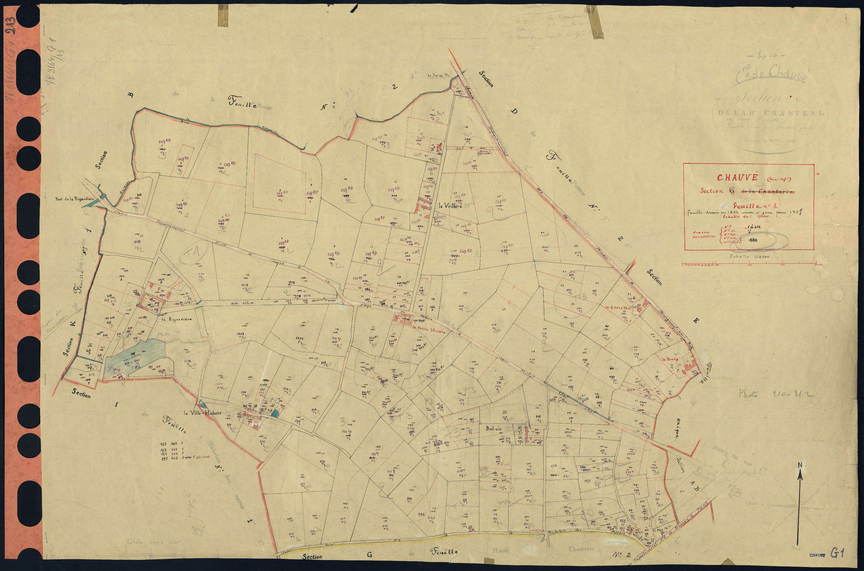 Chauvé - Section G1 1-212