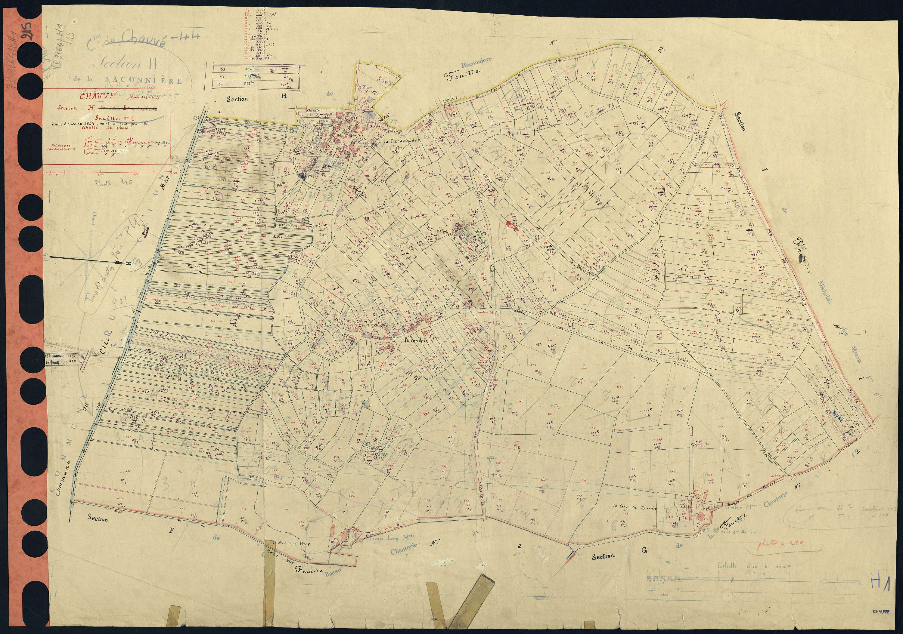 Chauvé - Section H1 1-534