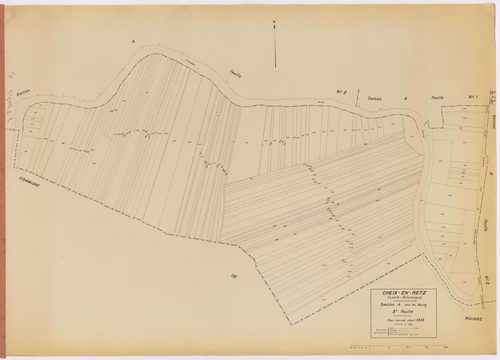 Cheix-en-Retz - Section A3 Bourg (section du) ; 471-614