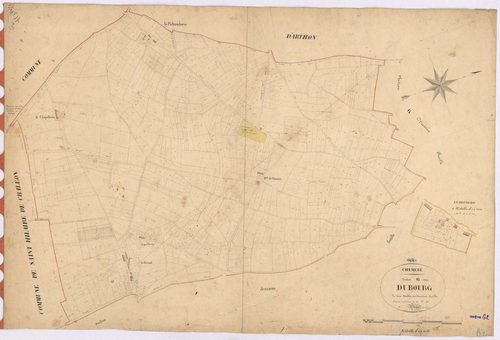 Chéméré - Section G2 Bourg (section du) ; 416-1078