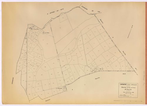 Chéméré - Section A2 Princé (section de) ; 83-245