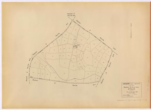 Chéméré - Section C4 Gazon (section de) ; 351-415