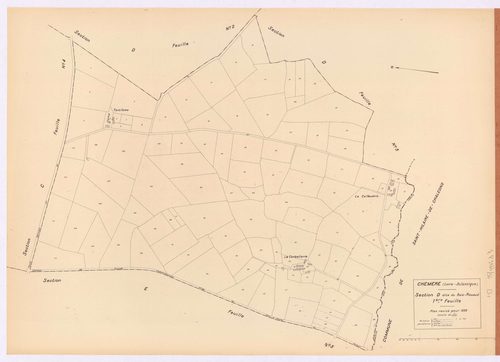 Chéméré - Section D1 Bois-Rouaud (section du) ; 1-114