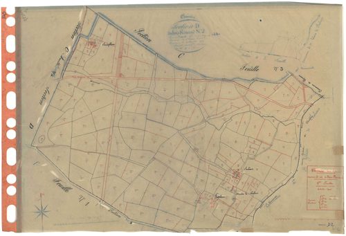 Chéméré - Section D2 Bois Rouaud (section du) . 115-290