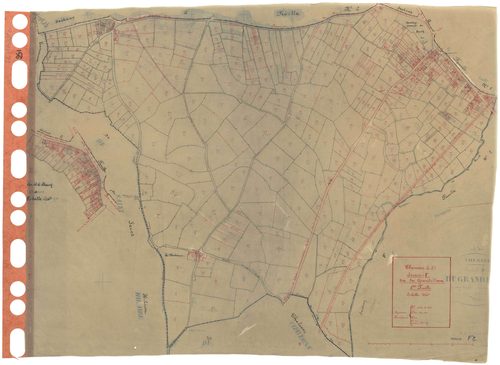 Chéméré - Section F2 Grands Houx (section des) . 224-667