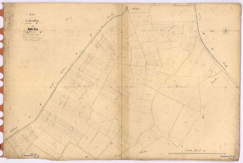 La Chevrolière - Section C5 Bourg (section du) ; 1254-1506
