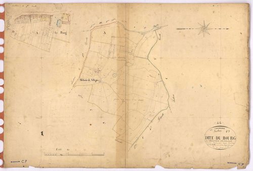 La Chevrolière - Section C7 Bourg (section du) ; 1921-2098